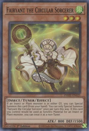 Image of Fairyant the Circular Sorcerer (PHHY-EN025) - Photon Hypernova 1st Edition