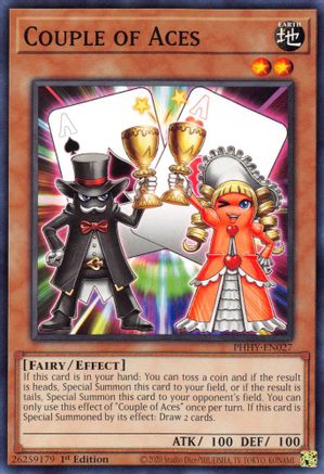 Image of Couple of Aces (PHHY-EN027) - Photon Hypernova 1st Edition