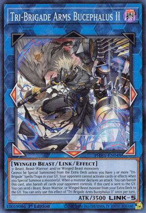 Image of Tri-Brigade Arms Bucephalus II (PHHY-EN048) - Photon Hypernova 1st Edition