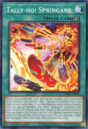 Image of Tally-ho! Springans (PHHY-EN054) - Photon Hypernova 1st Edition