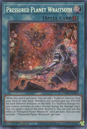 Image of Pressured Planet Wraitsoth (PHHY-EN059) - Photon Hypernova 1st Edition