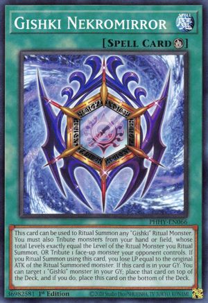 Image of Gishki Nekromirror (PHHY-EN066) - Photon Hypernova 1st Edition