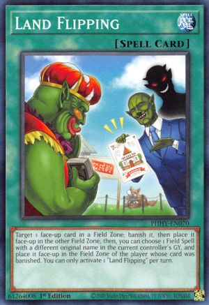 Image of Land Flipping (PHHY-EN070) - Photon Hypernova 1st Edition