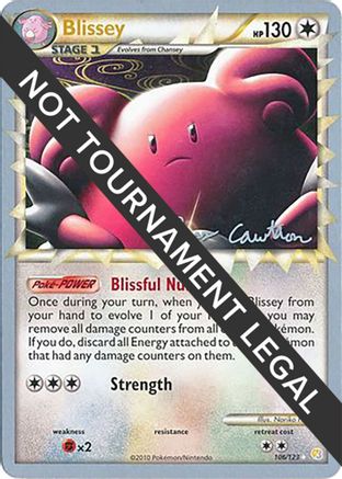 Image of Blissey - 2011 (Ross Cawthon) 106  World Championship Decks - Ultra Rare