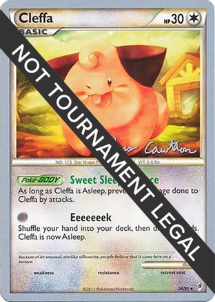 Image of Cleffa - 2011 (Ross Cawthon) 024  World Championship Decks - Rare