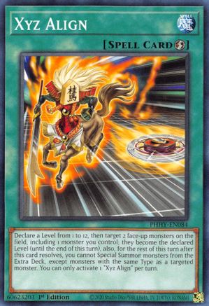 Image of Xyz Align (PHHY-EN084) - Photon Hypernova 1st Edition