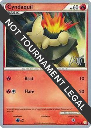Image of Cyndaquil - 2011 (Christopher Kan) 061  World Championship Decks - Common