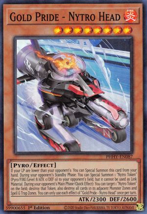 Image of Gold Pride - Nytro Head (PHHY-EN087) - Photon Hypernova 1st Edition