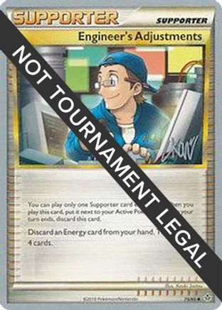 Image of Engineer's Adjustments - 2011 (Christopher Kan) 075  World Championship Decks - Uncommon