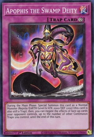 Image of Apophis the Swamp Deity (PHHY-EN097) - Photon Hypernova 1st Edition