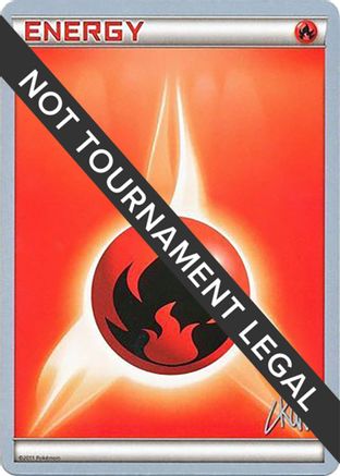 Image of Fire Energy - 2011 (Christopher Kan)  World Championship Decks - Common