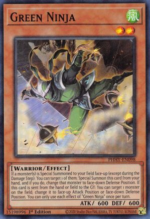 Image of Green Ninja (PHHY-EN098) - Photon Hypernova 1st Edition