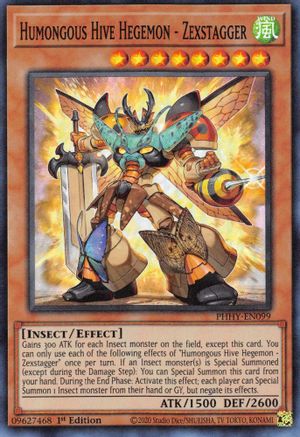 Image of Humongous Hive Hegemon - Zexstagger (PHHY-EN099) - Photon Hypernova 1st Edition