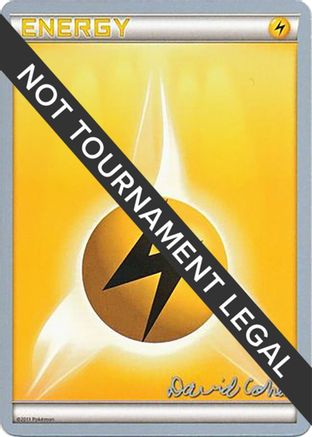 Image of Lightning Energy - 2011 (David Cohen)  World Championship Decks - Common