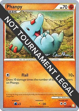 Image of Phanpy - 2011 (Ross Cawthon) 077  World Championship Decks - Common