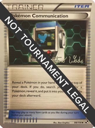 Image of Pokemon Communication - 2011 (Gustavo Wada) 099  World Championship Decks - Uncommon