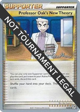 Image of Professor Oak's New Theory - 2011 (Ross Cawthon) 083  World Championship Decks - Uncommon