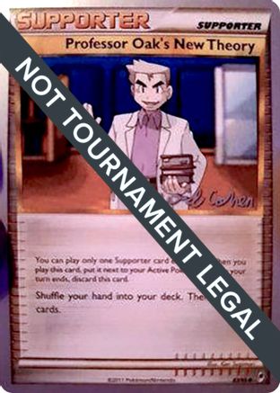 Image of Professor Oak's New Theory - 2011 (David Cohen) 083  World Championship Decks - Uncommon