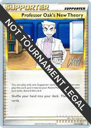 Image of Professor Oak's New Theory - 2011 (Christopher Kan) 101  World Championship Decks - Uncommon