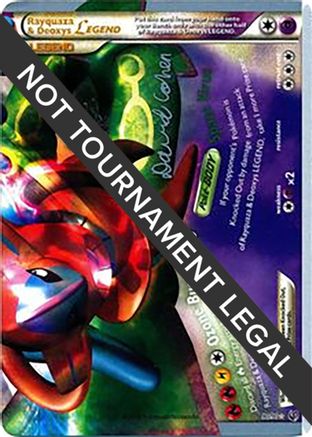 Image of Rayquaza & Deoxys Legend (90) 090  World Championship Decks - Ultra Rare
