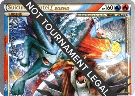 Image of Suicune & Entei LEGEND (94) 094  World Championship Decks - Holo Rare
