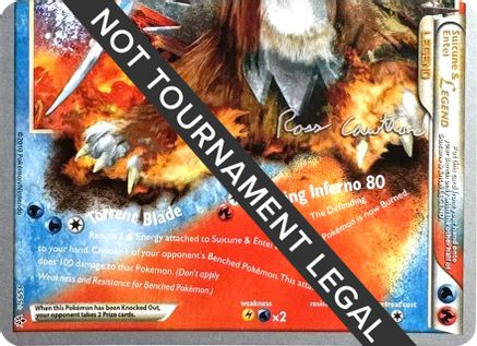 Image of Suicune & Entei Legend LEGEND (95) 095  World Championship Decks - Holo Rare