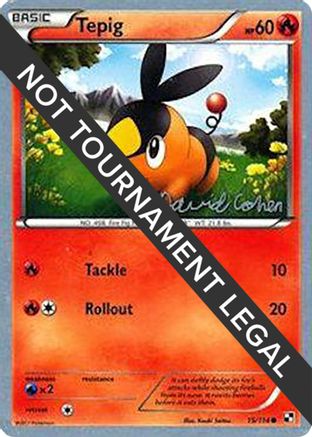 Image of Tepig - 2011 (David Cohen) 015  World Championship Decks - Common