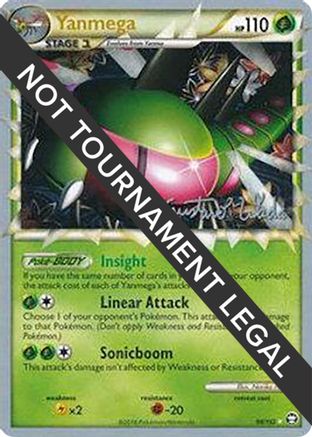 Image of Yanmega - 2011 (Gustavo Wada) 098  World Championship Decks - Ultra Rare