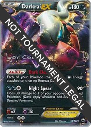 Image of Darkrai EX - 2012 (Igor Costa) 063  World Championship Decks - Ultra Rare