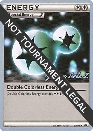 Image of Double Colorless Energy - 2012 (Zachary Bokhari) 092  World Championship Decks - Uncommon