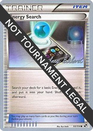 Image of Energy Search - 2012 (Zachary Bokhari) 093  World Championship Decks - Common