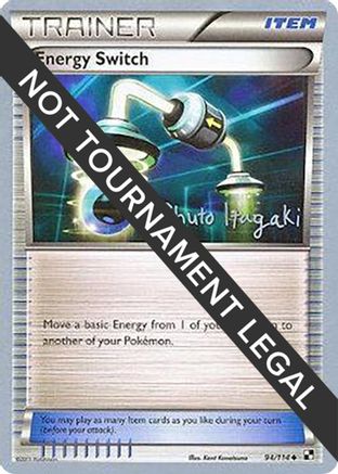 Image of Energy Switch - 2012 (Shuto Itagaki) 094  World Championship Decks - Uncommon
