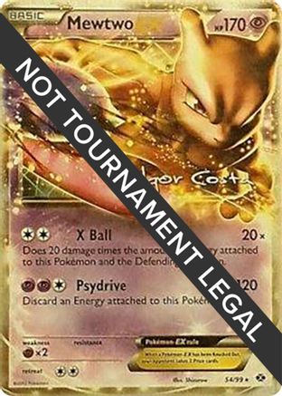 Image of Mewtwo EX - 2012 (Igor Costa) 054  World Championship Decks - Ultra Rare