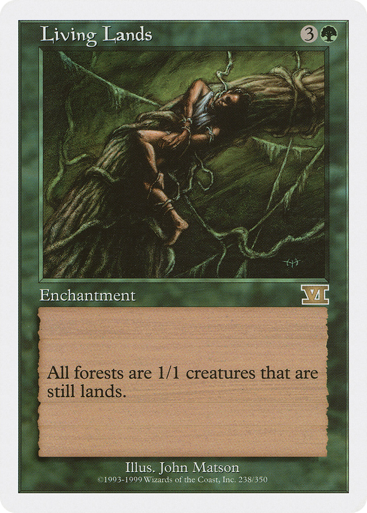 Image of Living Lands (6ED-238) - Classic Sixth Edition