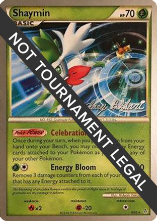 Image of Shaymin - 2012 (Zachary Bokhari) 008  World Championship Decks - Rare