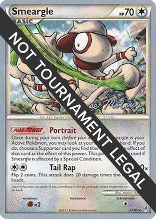 Image of Smeargle - 2012 (Chase Moloney) 021  World Championship Decks - Rare