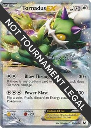 Image of Tornadus EX - 2012 (Zachary Bokhari) 090  World Championship Decks - Ultra Rare