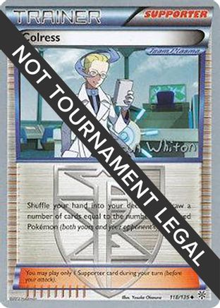 Image of Colress - 2013 (Ian Whiton) 118  World Championship Decks - Uncommon