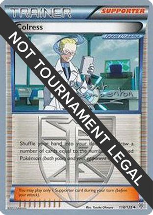 Image of Colress - 2013 (Clement Lamberton) 118  World Championship Decks - Uncommon