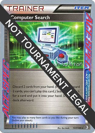 Image of Computer Search - 2013 (Ian Whiton) 137  World Championship Decks - Rare