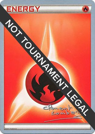 Image of Fire Energy - 2013 (Clement Lamberton)  World Championship Decks - Common