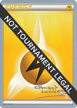 Image of Lightning Energy - 2013 (Clement Lamberton)  World Championship Decks - Common