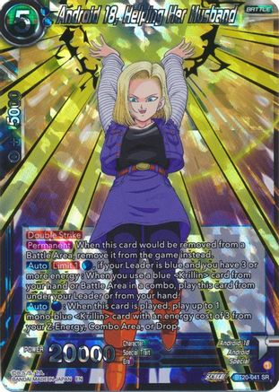 Image of Android 18, Helping Her Husband (BT20-041) - Power Absorbed Foil