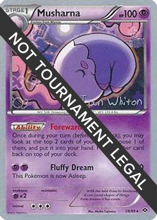 Image of Musharna - 2013 (Ian Whiton) 059  World Championship Decks - Rare