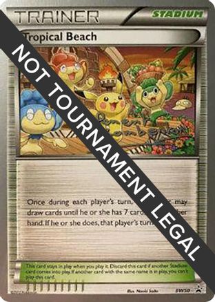 Image of Tropical Beach - 2013 (Clement Lamberton) BW50  World Championship Decks - Promo