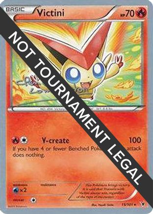 Image of Victini - 2013 (Clement Lamberton) 015  World Championship Decks - Holo Rare