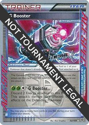 Image of G Booster - 2014 (Andrew Estrada) 092  World Championship Decks - Rare