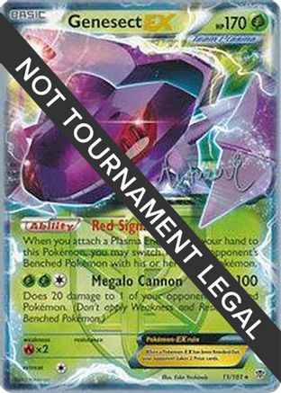 Image of Genesect EX - 2014 (Andrew Estrada) 011  World Championship Decks - Ultra Rare