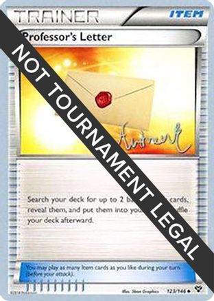 Image of Professor's Letter - 2014 (Andrew Estrada) 123  World Championship Decks - Uncommon