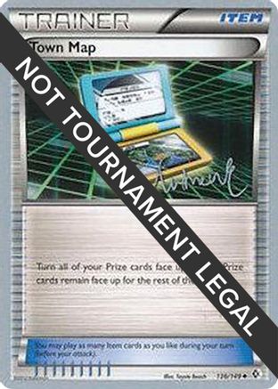 Image of Town Map - 2014 (Andrew Estrada) 136  World Championship Decks - Uncommon